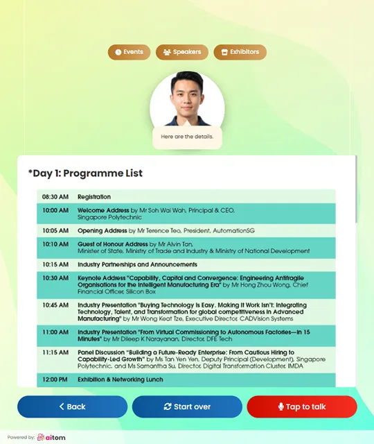 Schedule Details